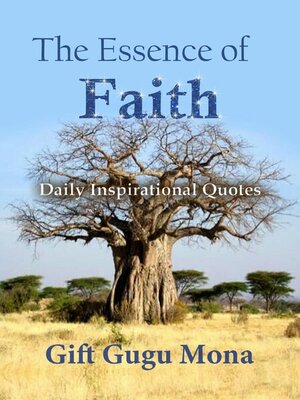 cover image of The Essence of Faith